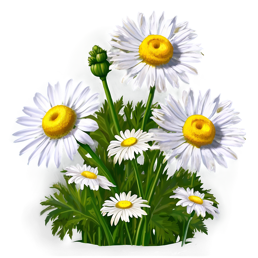 Organic Chamomile Flowers Png 99