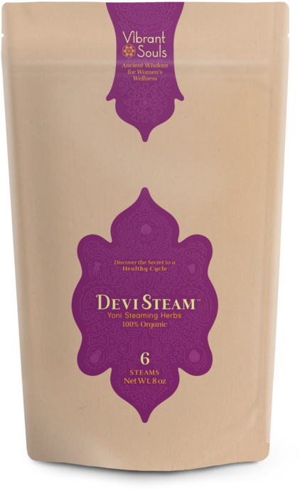 Organic Devi Steam Herbs Packaging