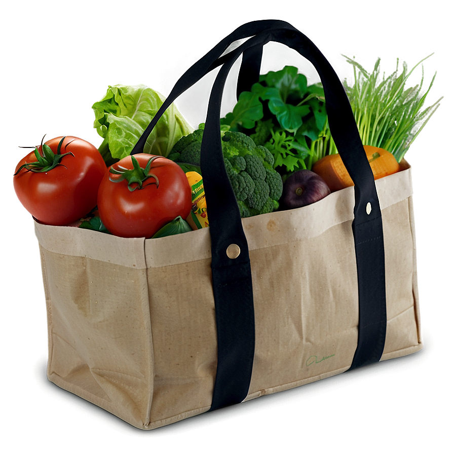 Organic Grocery Bag Png 66