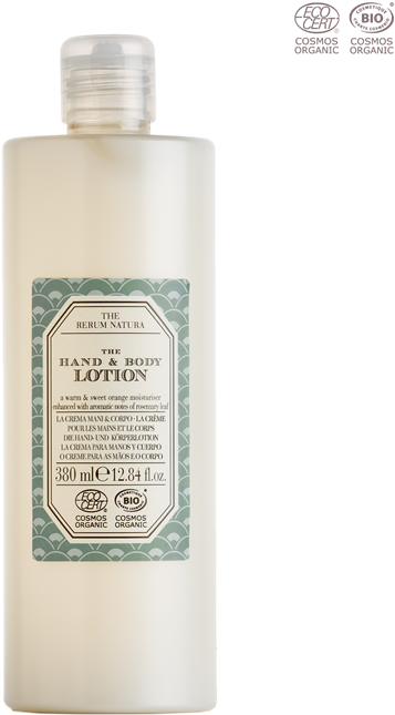 Organic Hand Body Lotion Plastic Bottle