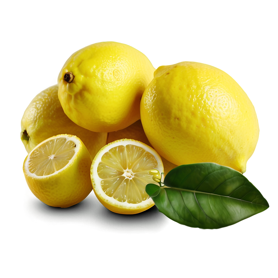 Organic Lemon Png 25