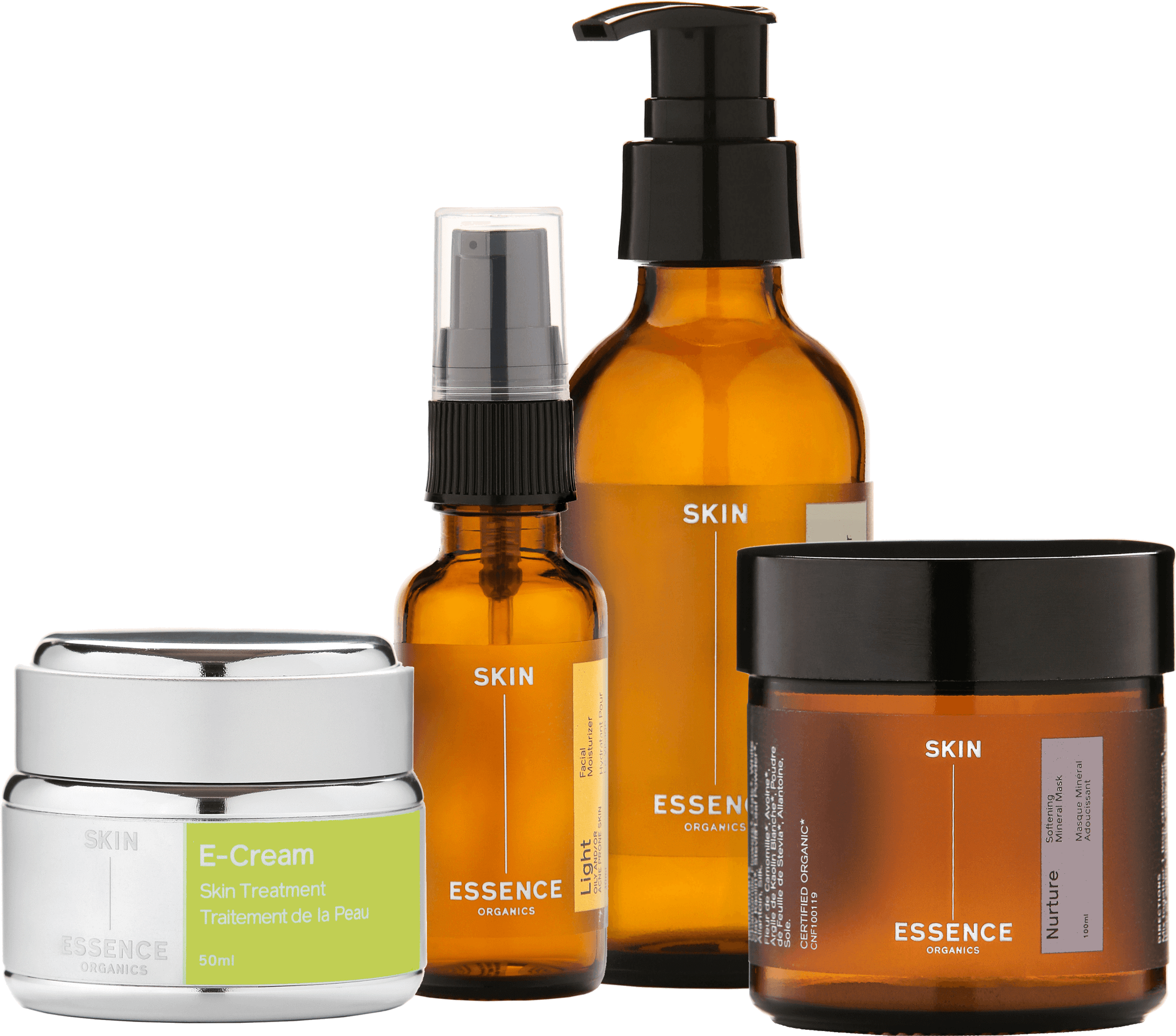Organic Skincare Products Collection