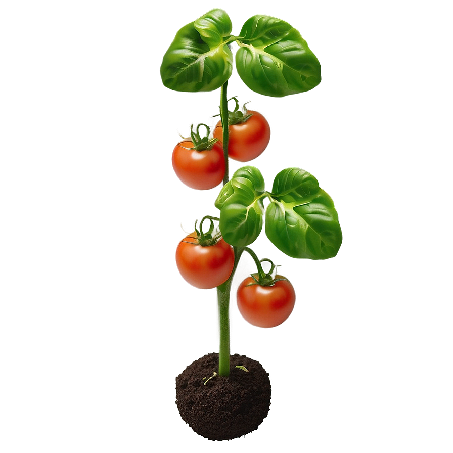 Organic Tomato Plant Png 19