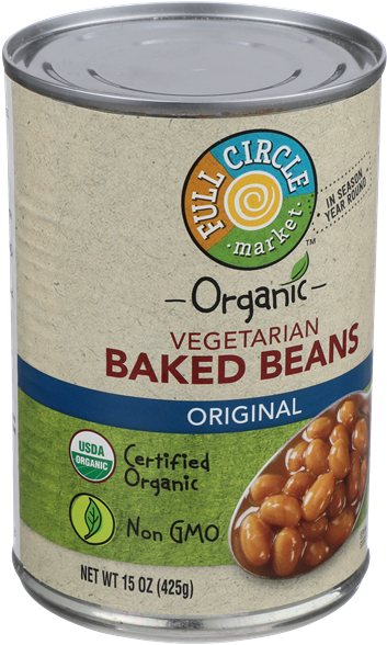 Organic Vegetarian Baked Beans Can