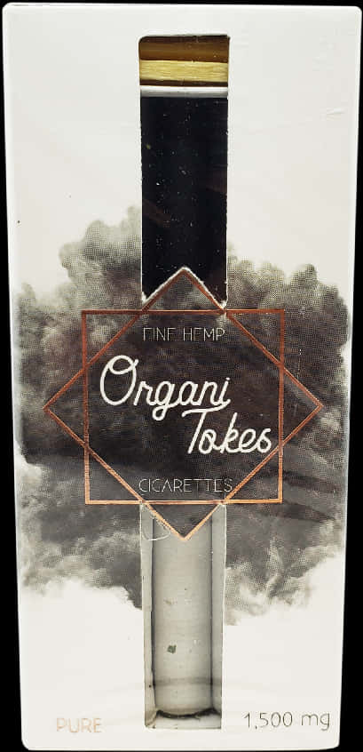 Organitokes Hemp Cigarette Packaging