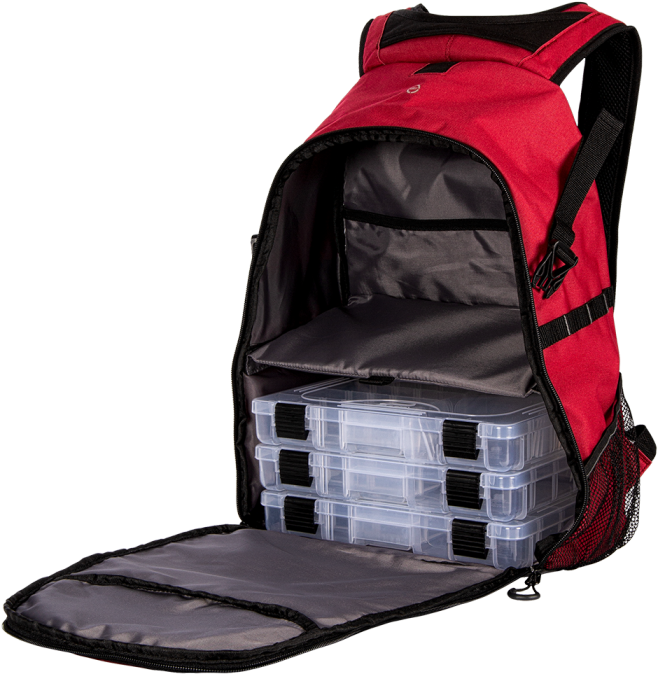 Organized Fishing Tackle Backpack