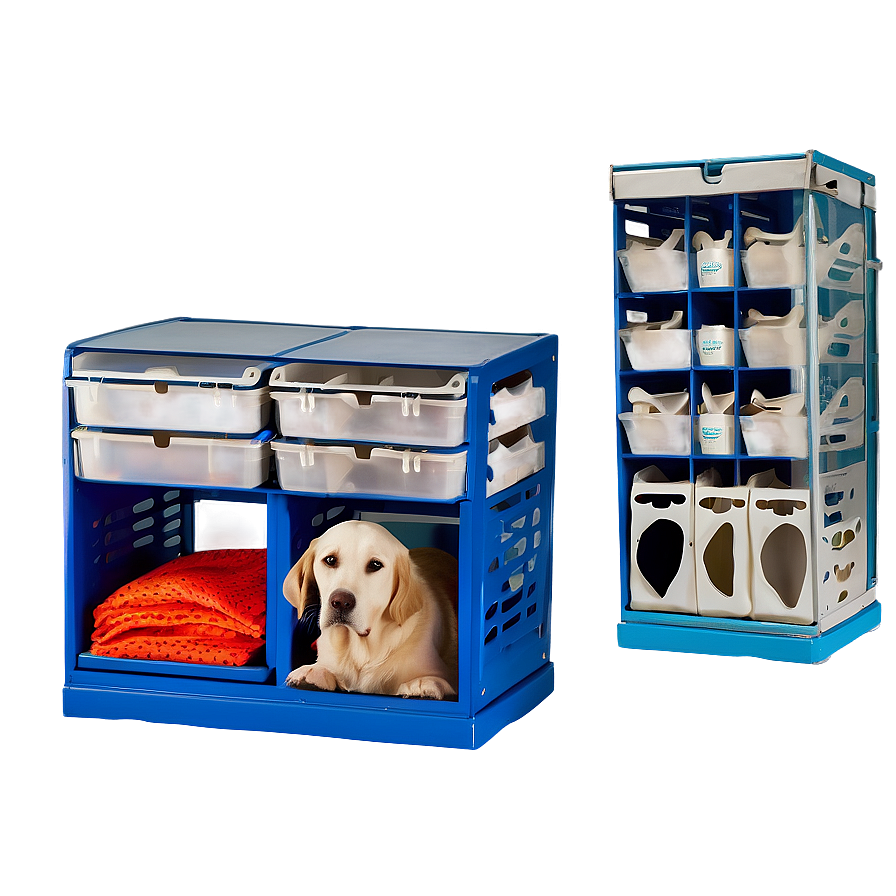 Organized Pet Supplies Corner Png Tcj