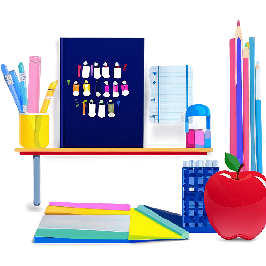 Organized Teacher Desk Png 90