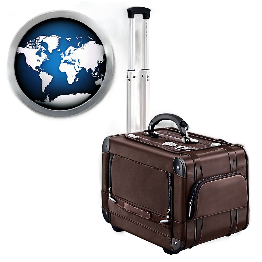 Organized Travel Suitcase Png Wcm5