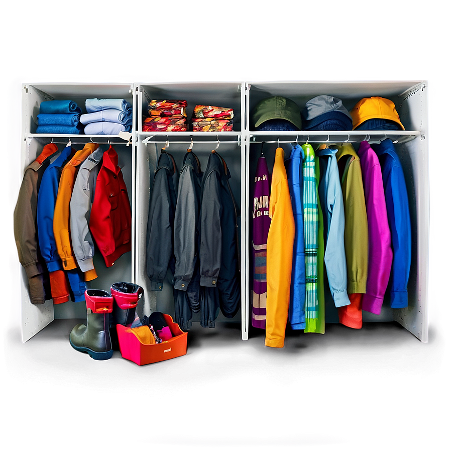 Organized Winter Gear Closet Png 06212024