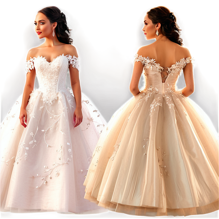 Organza Wedding Dresses Png Xsm72