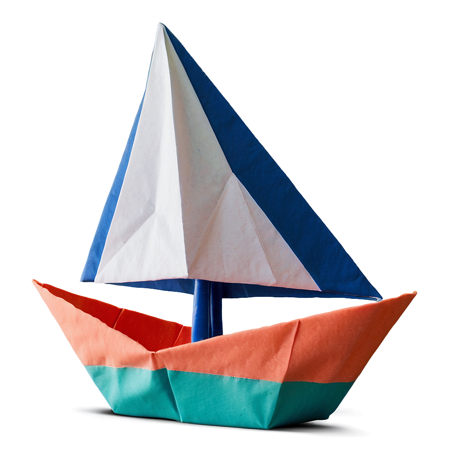 Origami Sailboat Tutorial Png Dtd