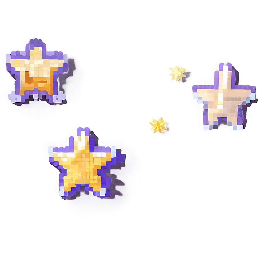 Original Pixel Star Png 45