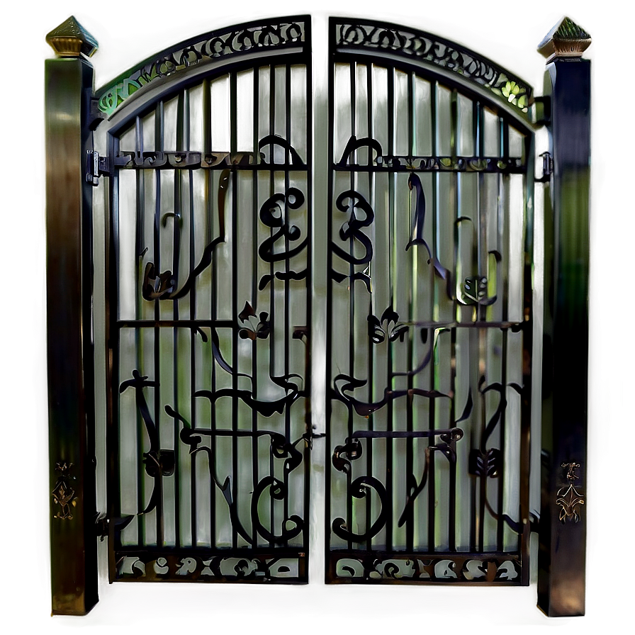 Ornamental Steel Gate Png Xvs