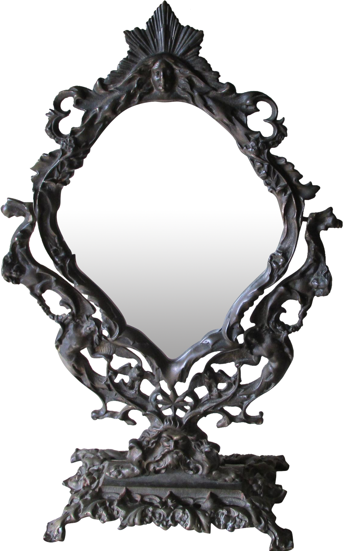 Ornate Antique Mirror Frame