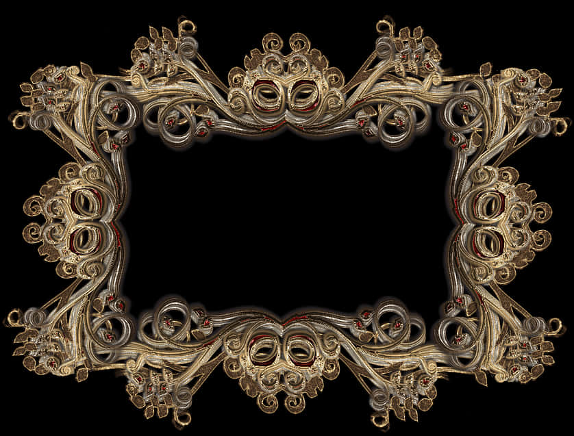 Ornate Baroque Photo Frame Design