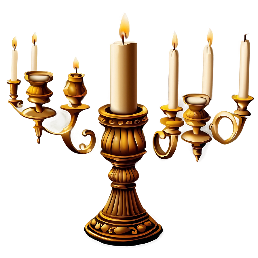 Ornate Candlestick Drawing Png Mpx