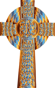 Ornate Celtic Cross Design