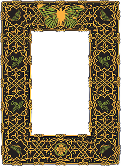 Ornate Celtic Style Frame