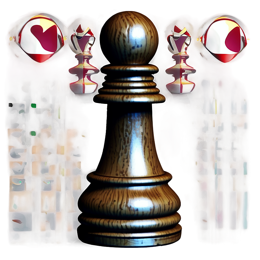 Ornate Chess Pawn Model Png Dbi