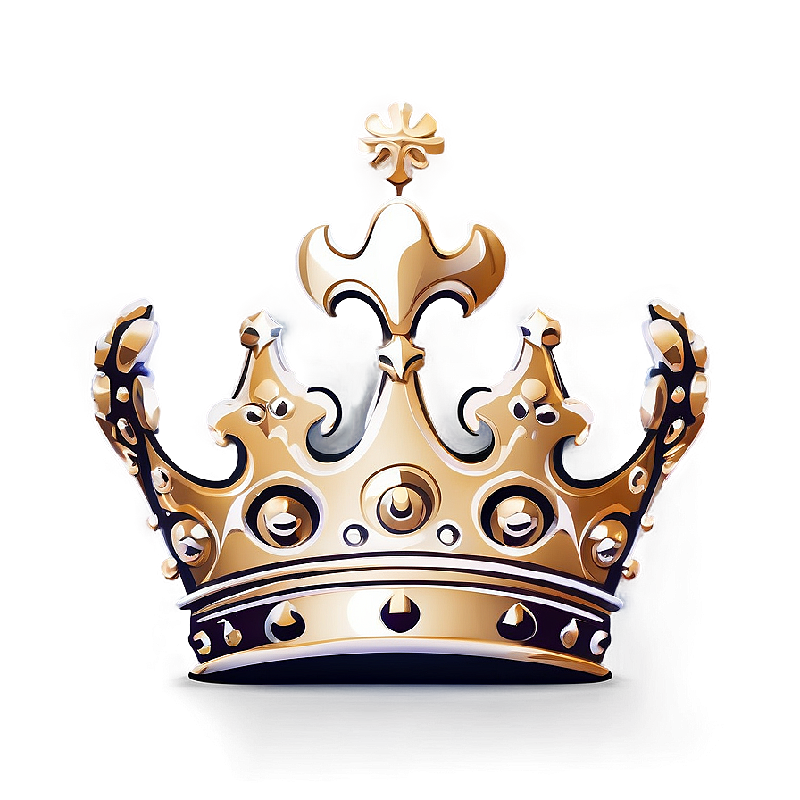 Ornate Crown Vector Logo Png 6