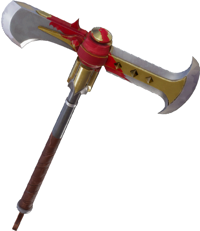 Ornate Double Bladed Axe