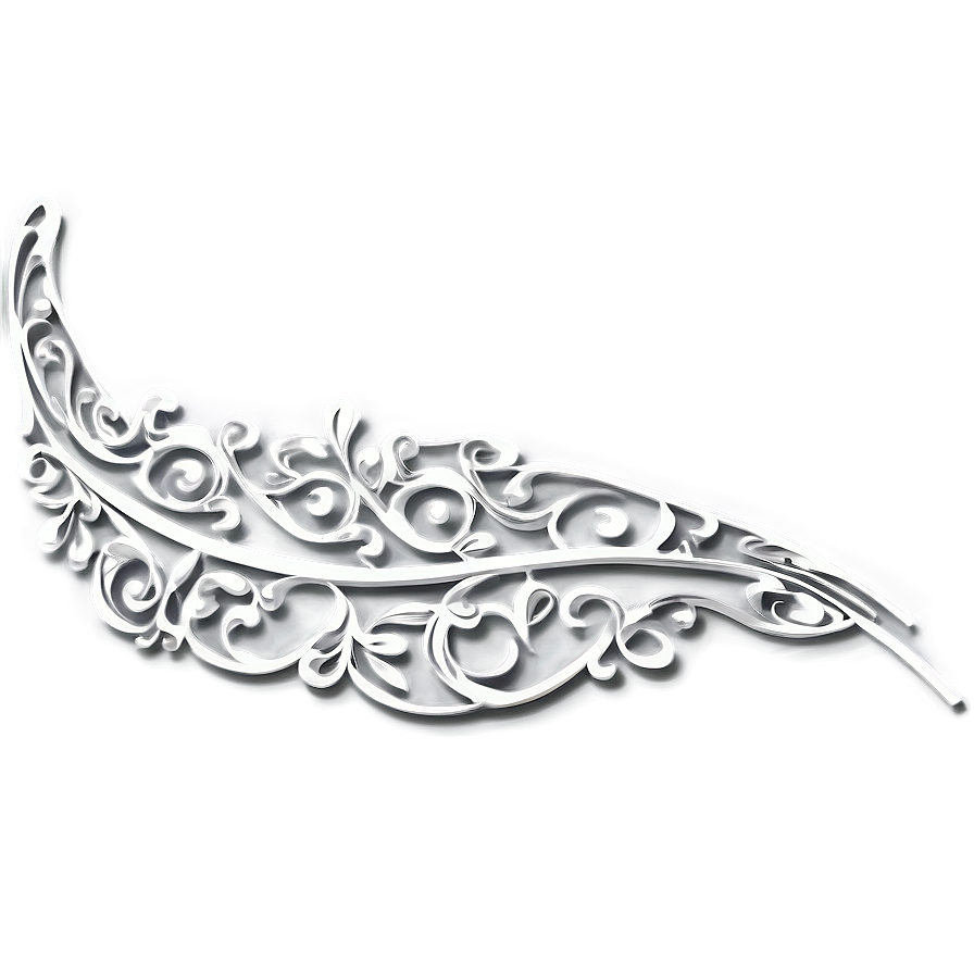 Ornate Filigree Decoration Png 76