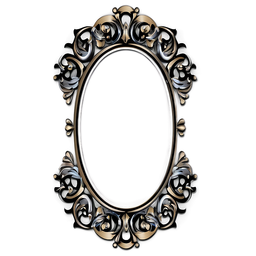 Ornate Frame Design Png 68