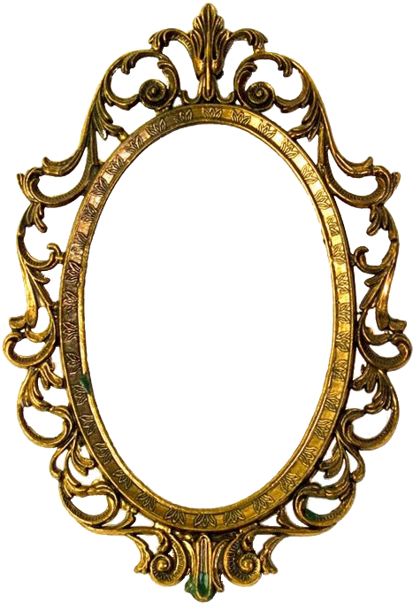 Ornate Golden Antique Frame