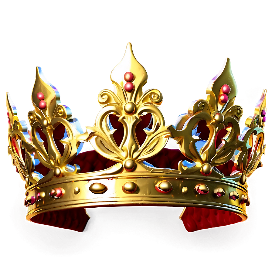 Ornate Golden Crown Png 06282024