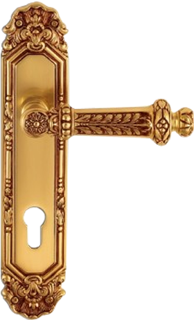 Ornate Golden Door Handle