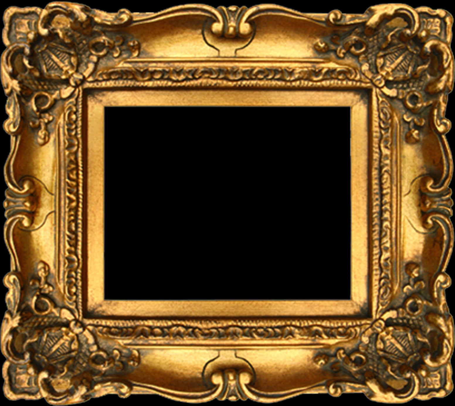Ornate Golden Frame