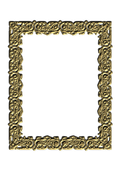 Ornate Golden Frame