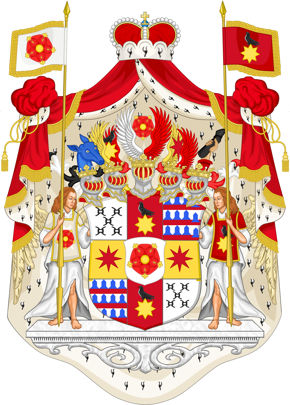 Ornate_ Heraldic_ Coat_of_ Arms