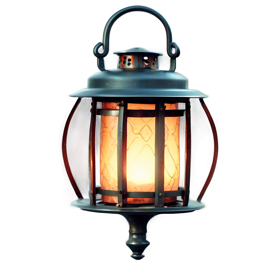 Ornate Iron Lantern Png 05242024