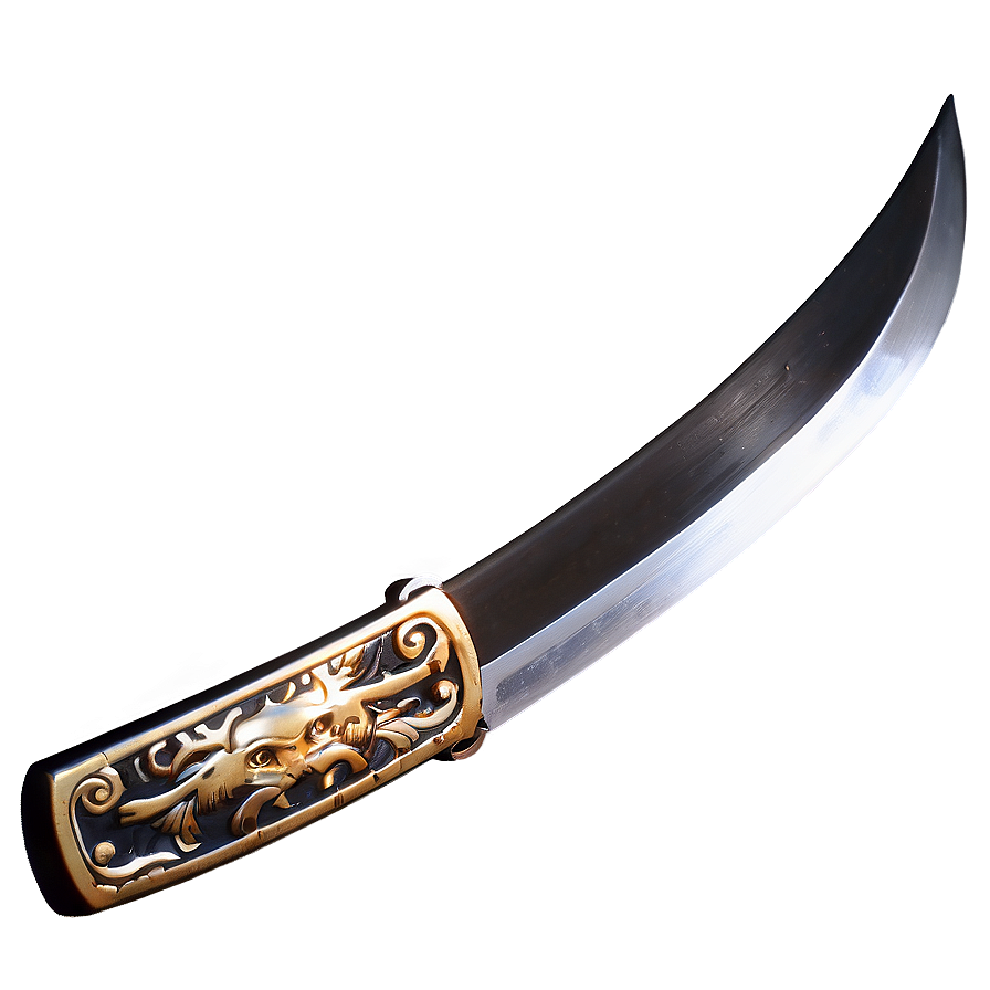 Ornate Katana Png 05252024