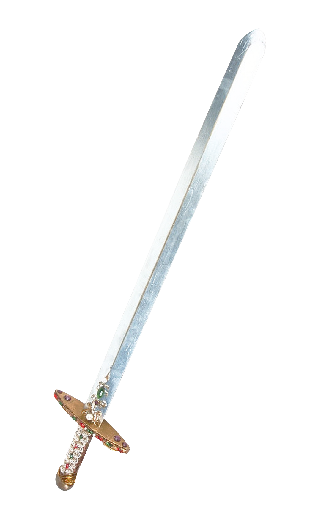 Ornate Medieval Sword Isolated