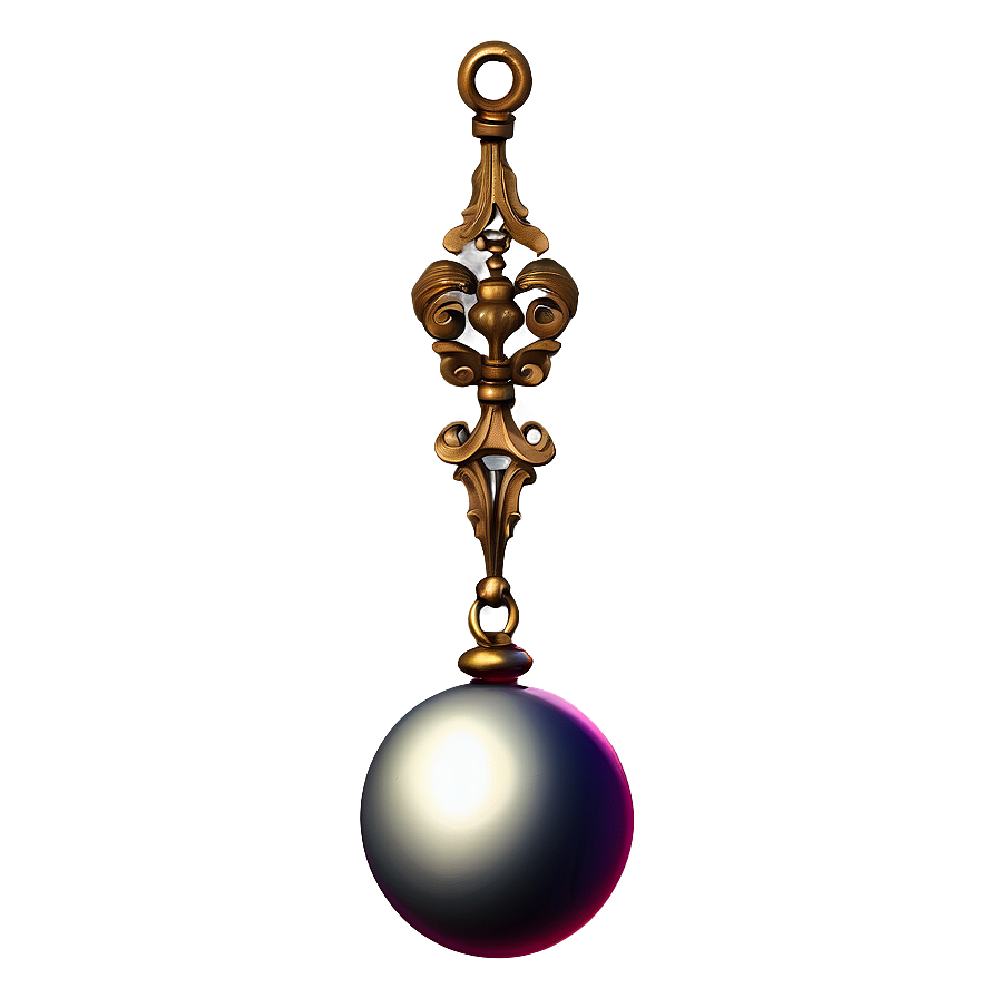 Ornate Pendulum Png 06252024