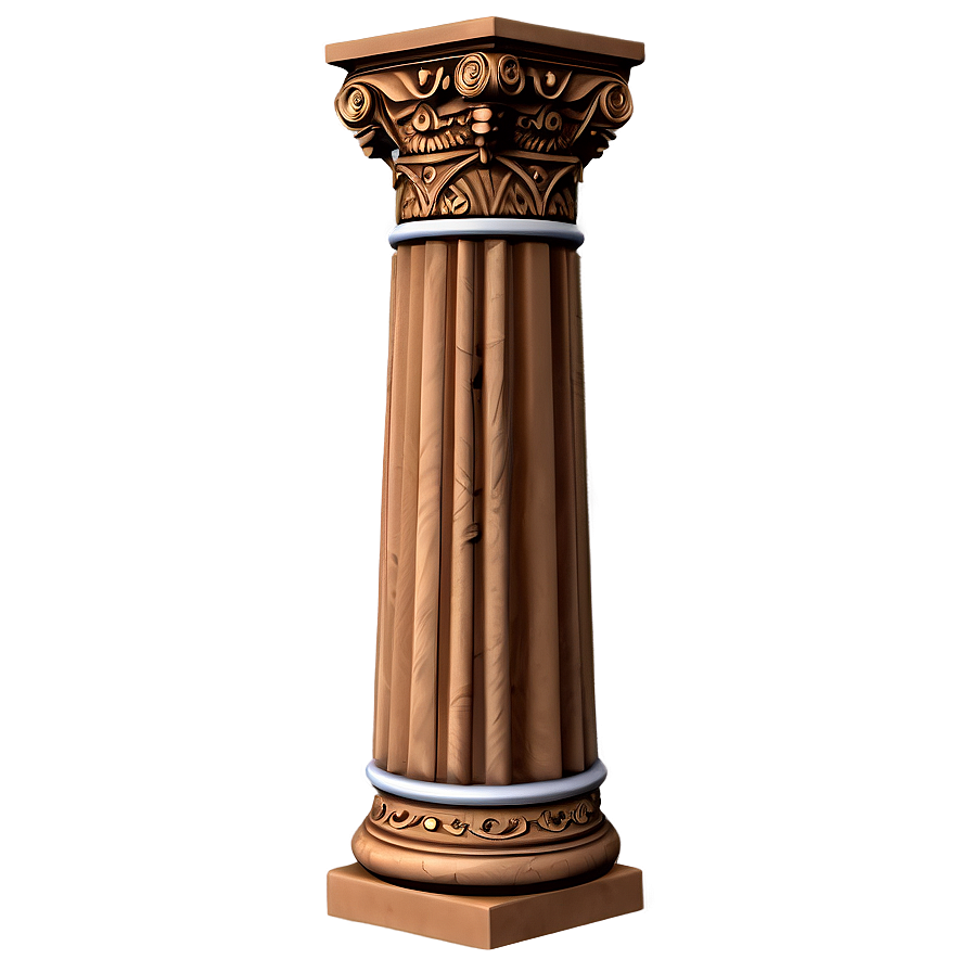 Ornate Pillar Png 3