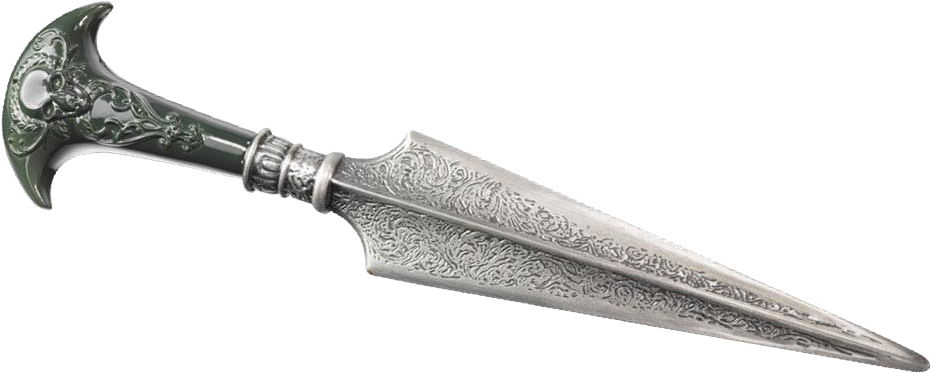 Ornate Silver Dagger