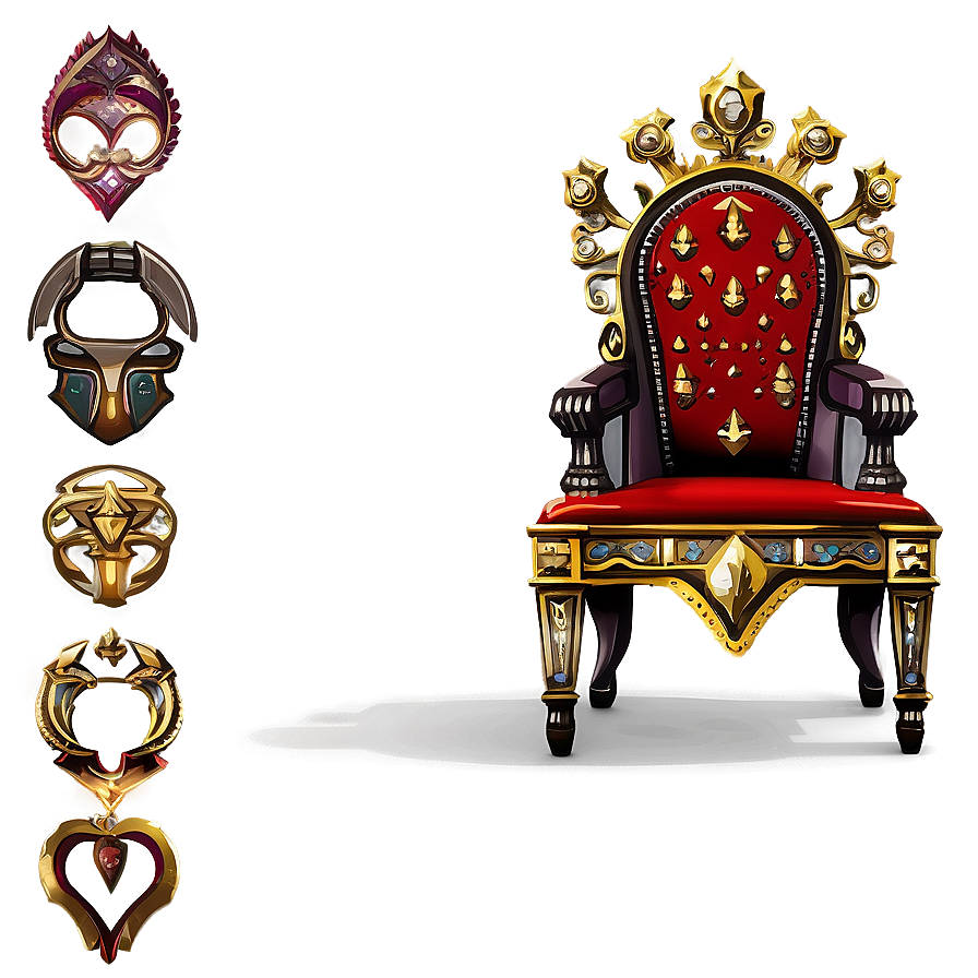 Ornate Throne Png 37