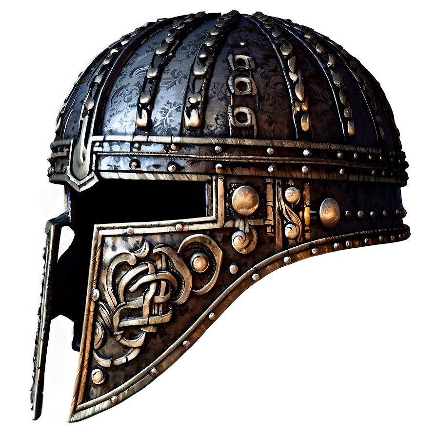 Ornate Viking Helmet Png Ibd