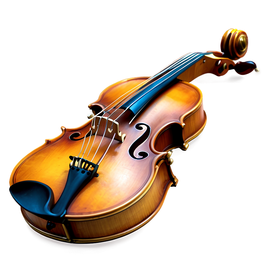 Ornate Violin Png 05242024