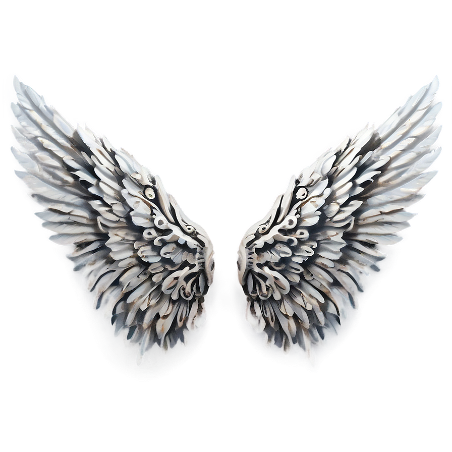 Ornate White Wings Png Rwq