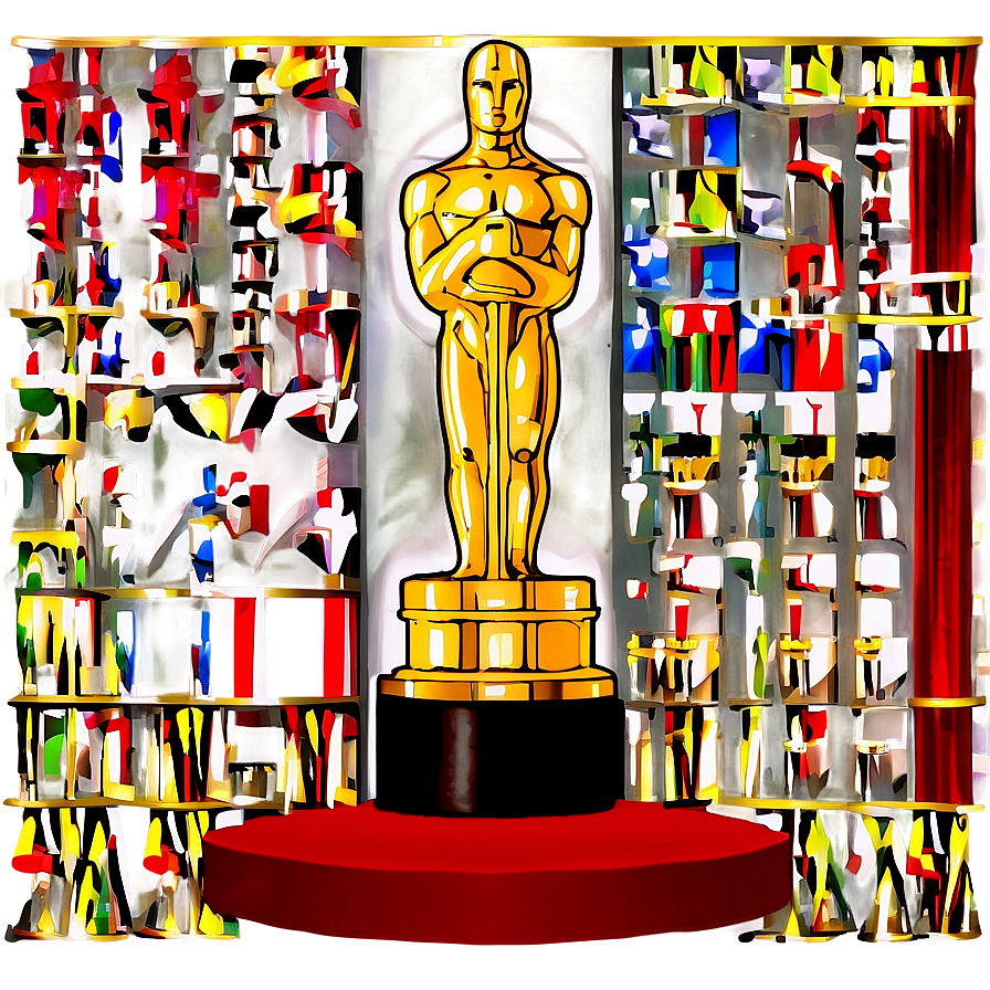 Oscar Winner's Stage Png Txi