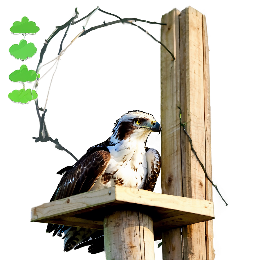 Osprey Nest On Pole Png Vkq53