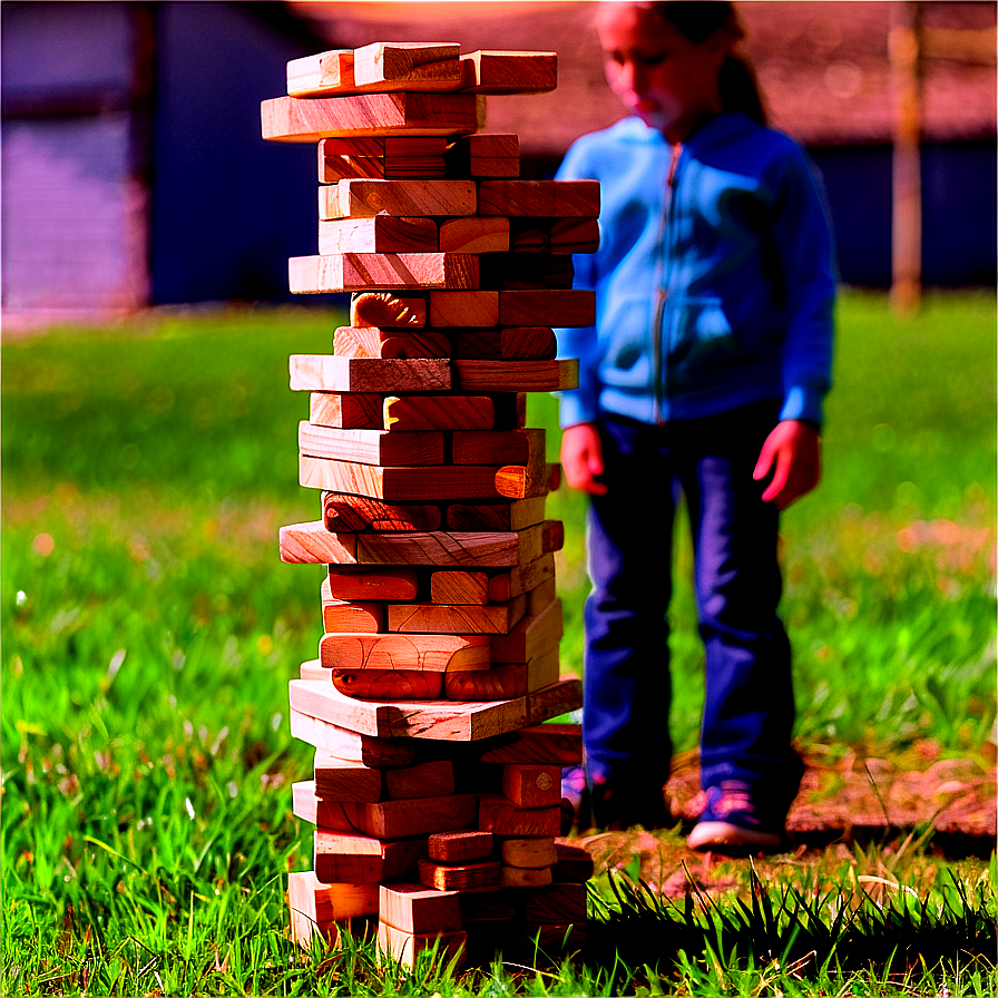 Outdoor Jenga Fun Png Wgu68