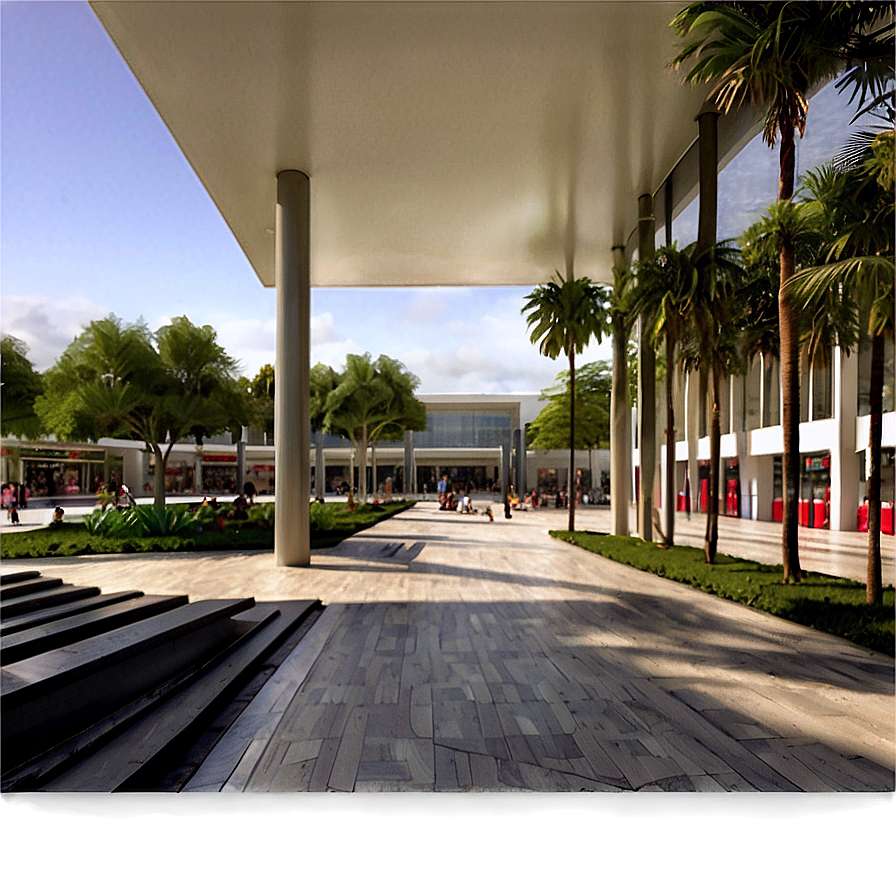 Outdoor Mall Landscape Png 37