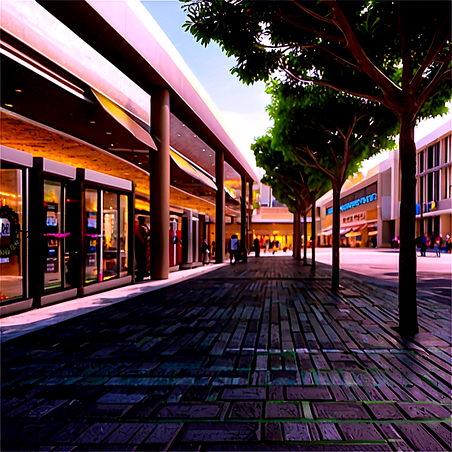 Outdoor Mall Landscape Png 81