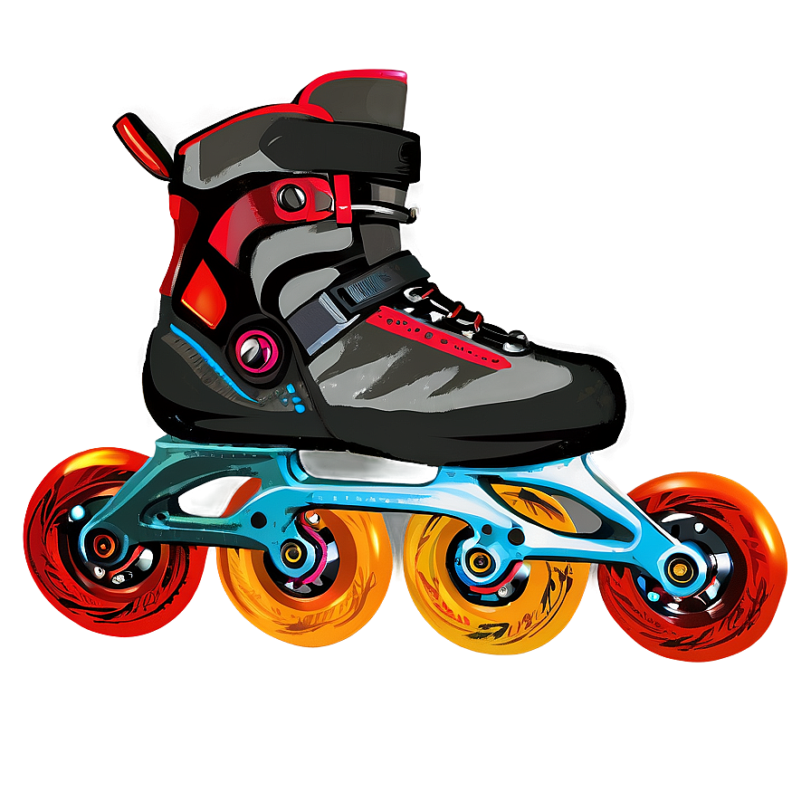 Outdoor Rollerblades Png Fvw